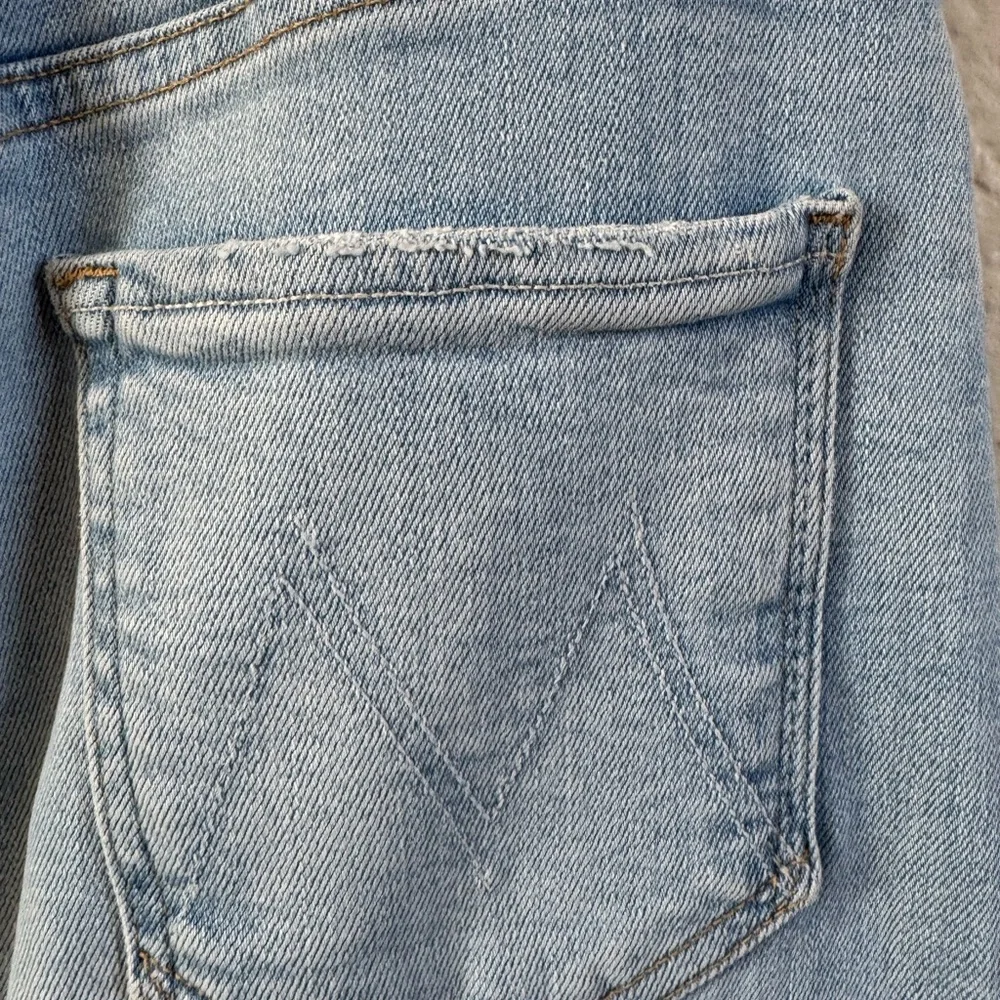 Mother Light Blue Denim Skirt - Picture 4 of 9